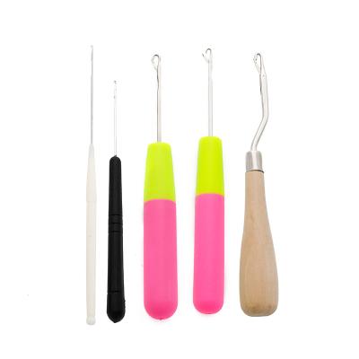 China One Two Three Head Safety Blocker Wholesale Crochet Hook [HOHOdreads] for hair needle, dreadlock crochet hook for sale