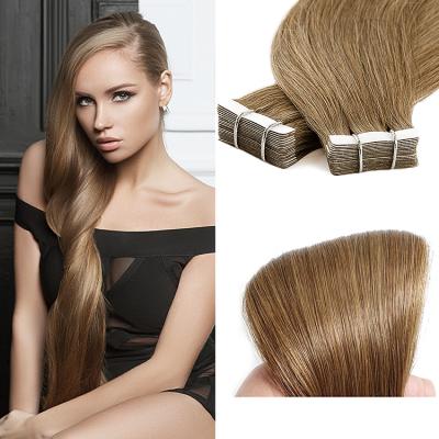 China Natural Wave 32 Inch Tape In Hair Extensions 150g Tape In Set Russian Remy Hair Extensions Tape for sale