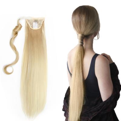 China Indian Ponytail Hair Extensions Long Ponytail Curly Curly Straight Ponytail Hair Extension Ponytail Hair Extensions for sale