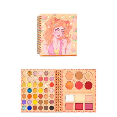 China 2022 New Popularity Hot Sale Products Waterproof Super Pigmented Makeup Eyeshadow Palette Custom Logo for sale