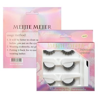 China Professional Private Label Handmade Mink Eyelashes False Eyelashes from China Manufacture for sale