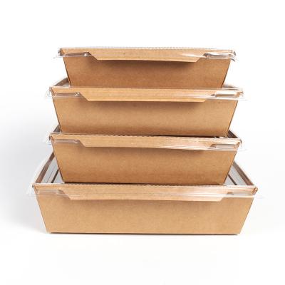 China Disposable Take Out Paper Food Box Paper Packaging Boxes Luxury Packaging Paper Food Caterer Disposable Packaging Box For Food for sale