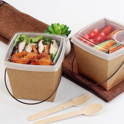 China 100% Biodegradable Food Grade Food Grade Lunch Boxes Packaging Paper Disposable Printed Paper Boxes for sale