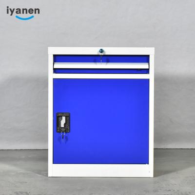 China Warehouse Heavy Duty Iyanen Metal Tool Cabinet Drawer Mobile Workshop Garage Storage Cabinet with Tool Kit for sale