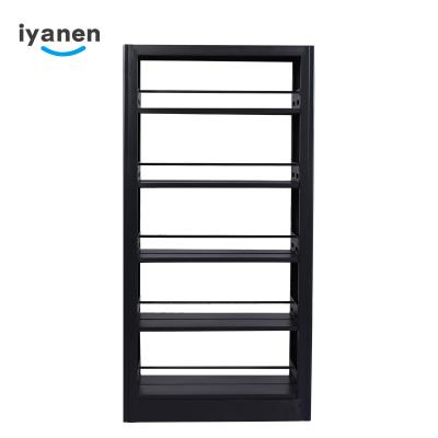 China Adjust Multi Layers Shelf Multi Layers School Library Furniture Bookstore Supplier Space Durable Metal Steel Shelf Library Book Shelves for sale