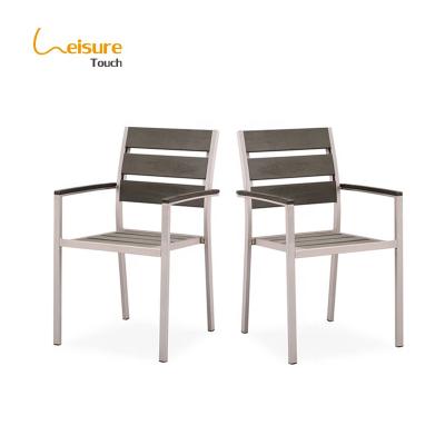 China Modern Outdoor Patio Furniture Armrest Chair Aluminum Garden Modern for sale