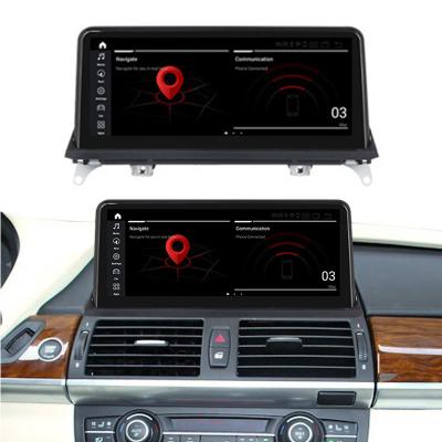 China GPS 10.25 inch carplay stereo android car radio dvd multimedia player for BMW x5 x6 e70 e71 for sale