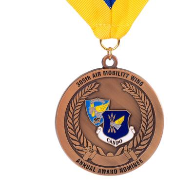 China 3D America Personalized Custom Metal Zinc Alloy Military Medal Award Medals for sale