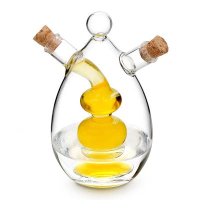 China High Sustainable Borosilicate Olive Oil Glass Vinegar Bottle for sale