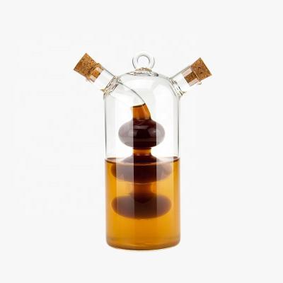 China Viable Wholesale Decorative Olive Oil And Vinegar Glass Bottle for sale