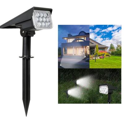 China New Latets Modern Outdoor Ultra Bright Solar Ground Light Led Garden Light Fixtures Aluminum Yard Garden Light for sale