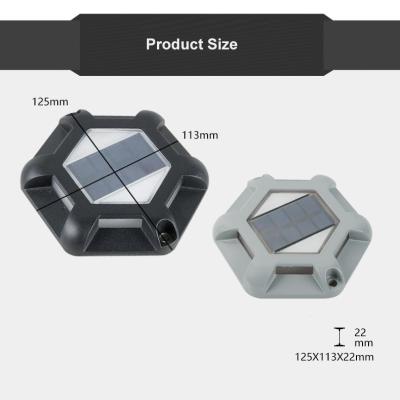 China Decking Outdoor Street Garden Pathway Solar Powered Lamp Pathway Ground Light for Landscape for sale