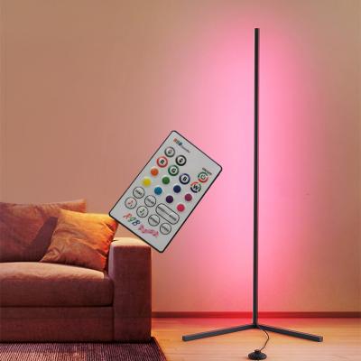 China Wholesale Price Fashion Style Minimalist Modern Bedroom Antique Living Room Led RGB Floor Lamp for sale