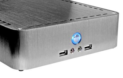 China Elegant Small Aluminum Computer Cases , Home Theater Mini ITX Cases for sale