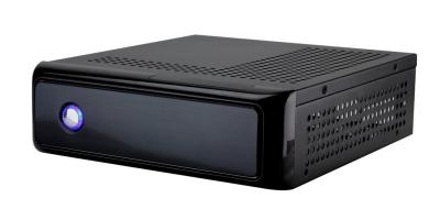 China Vertical SGCC Mini ITX Cases Black , Low Noisy, Support 3.5” HDD for sale