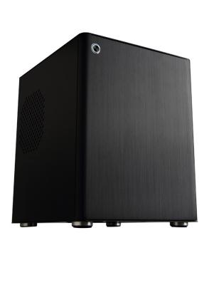 China Vertical Simple Mini ITX Micro ATX Case , Aluminum Desktop Computer HTPC Case for sale