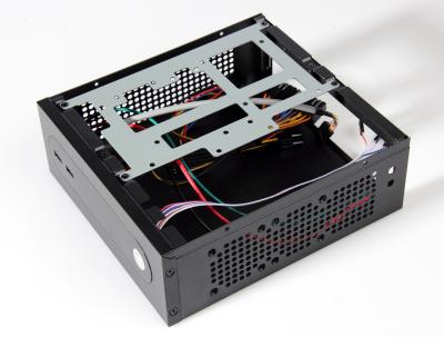 China Black Steel Mini ITX Thin Client Cases For DIY Players , OEM ODM Offered for sale