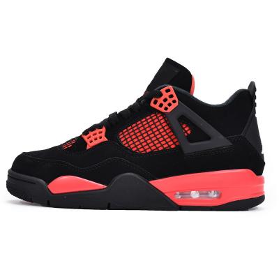 China Luxury Retro 4s Basketball Shoes Original Brand Red Thunder Sneakers Good Quality Sport Shoes Unisex Designer for sale