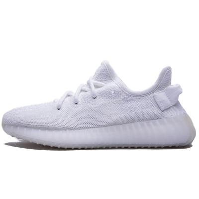 China Customized Styles Kanye West Design Retro Unisex White Sports Shoes Ice Sneakers Running Shoes 350V2 for sale