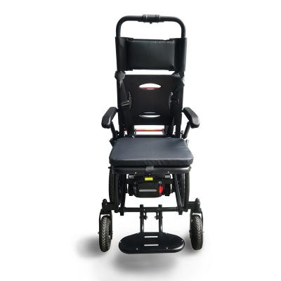 China 2021 Outdoor Hospital Homecare Amazon Aluminum Alloy Electric Wheelchair Foldable Full Automatic Tracked Wheelchair Hot Selling Climbing Car for sale