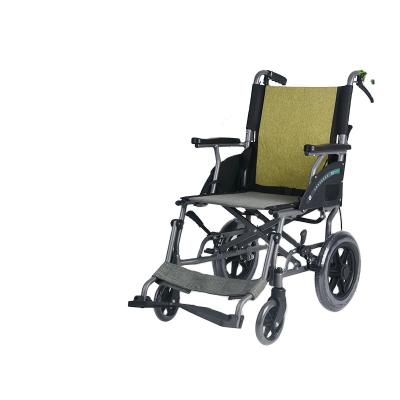 China Hospital New Product Factory Price Manual Wheelchair With Foldable Aluminum Frame for sale