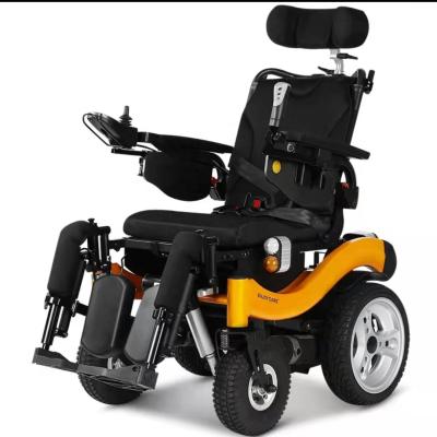 China Physiotherapy CE ISO Aluminum Alloy Hot-selling Portable Outdoor Electric Power Wheelchair For The Disabled for sale