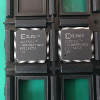 China Original XC9572XL-10TQG100C  CPLD - Complex Programmable Logic Devices 3.3V 72-mc CPLD SMD/SMT TQFP-100 for sale