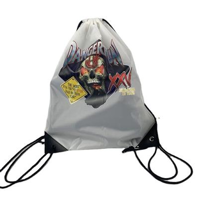 China Wholesale Outdoor Recyclable Storage Pouch Beach Drawstring Bag With Handle for sale