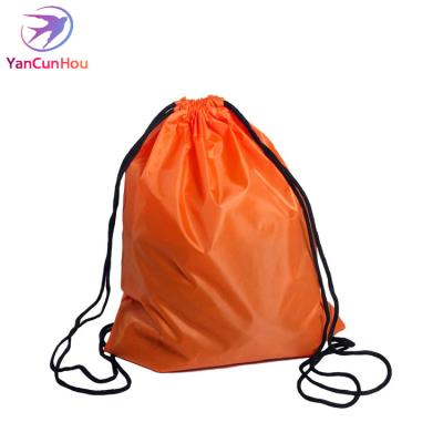 China SEDEX Recyclable Factory Logo Sports Polyester Sublimation Drawstring Pouch Blank Promotional Custom Drawstring Bags for sale