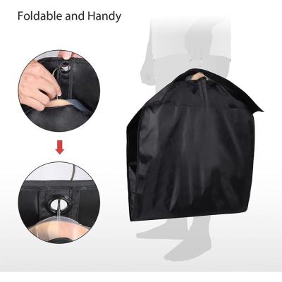 China Factory custom sedex fashion travel designer garment eco suit cover bag nonwoven fabric folding men's nonwoven for sale