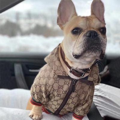 China French Bulldog Sustainable Fashion Dog Clothes Dog Jacket Coat Luxury Pet Clothing Pet Apparel for sale