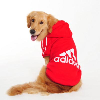 China Small Letters Hoodie Pet Apparel Printing Viable Large Dog Wholesale Clothes For Large Dogs Para de ropa mascotas perros for sale