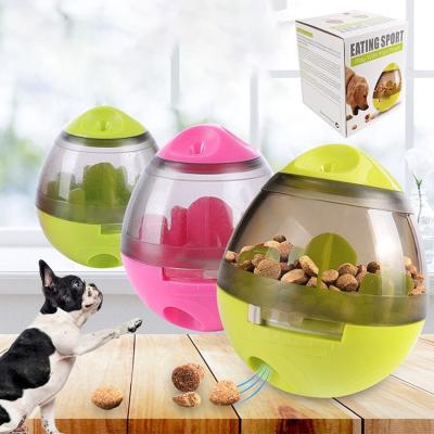 China Viable Snack Ball Dog Training Balls Snack Ball Tumbler Dog Pet Toy for sale