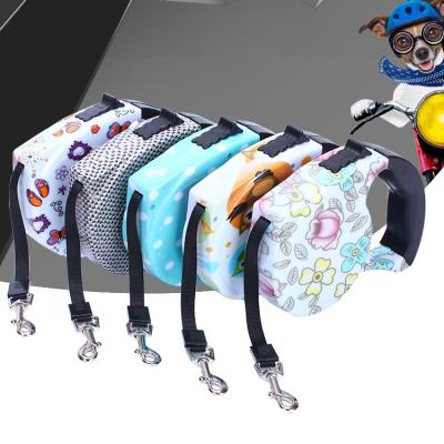 China Wholesale Viable More Custom Copy Logo Pet Retractable Dog Leash Adjustable Design Slip Luxury Nylon Rope For Dog for sale