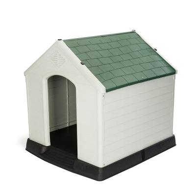 China Custom Color Viable Outdoor Plastic Pet Cage Dog Large Kennel House for sale