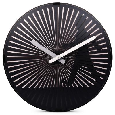 China 2017 New Home Decoration Plastic Wall Clock Movement Decorative Walking Man Clocks for sale