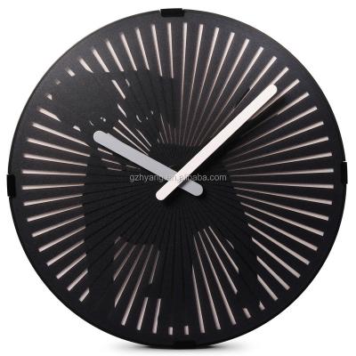 China Home Decoration Launch New Patented Lovely Dog Moving Animal Wall Clock Moving Animal Clocks for sale