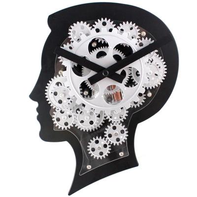 China Creative Strong Design Patent Brain Gear Clock Creative Wall Clocks for Promotion Gifts and Office Doctor for sale