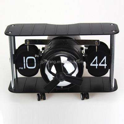 China Retro Classic Flip Clock ABS Airplane Table for sale