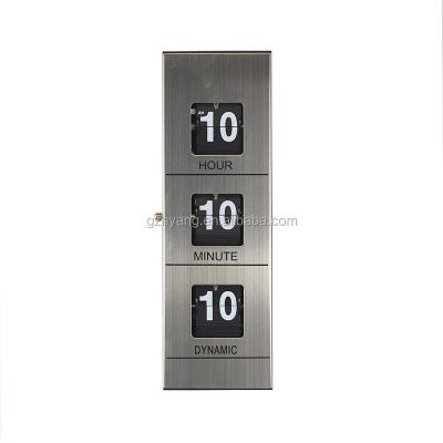 China Mk Manufacturer Chinese TIME Mordern Mirror Stainless Wall Clock for sale