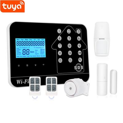 China 2020 Hotsale Home Store Security Remote Control Alarm - GSM WIFI PSTN Wired Alarma - Door and Window Alarm Sensor for sale