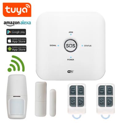 China NEW TUYA Anti-Burger Alarm Security GSM+WIFI Home Intrusion Alarm Inalambrica System WL-JT-10GDT WL-JT-10GDT for sale