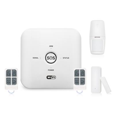 China 2021 best new selling tuya WIFI+GSM smart alarm system for home security with home alarm siren WL-JT-10GDT for sale