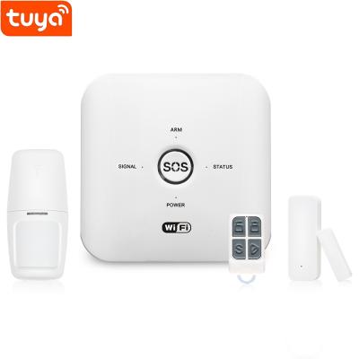 China TUYA WIFI CE Home/Company/Kit RoHs Test Office/Factory Alarm Certificate Alarms French APP Control Security Systeme d Alarm for sale