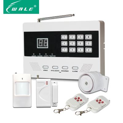 China 18*12.5*3cm LCD Security PSTN Intruder Alarm System Perimeter Outdoor Intruder Detection System for sale