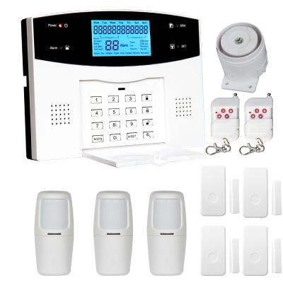 China GSM+PSTN Voice Home Alarm System IOS Press Keypad Anti-theft Smart Alarm System / Android App Control for sale