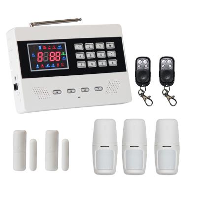 China OEM Easy Installation 433 MHz PSTN Wireless Cheap Home Alarm Automation System 18*12.5*3cm for sale