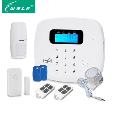 China 433 MHz Gsm GSM RFID Home Burglar Security Wireless Burglar Alarm System 99 Zones Wireless GSM RFID Alarm System for sale