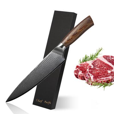 China Viable Japanese Chef Knife 67 Layers Damascus Blade VG10 Kitchen Sharp Knife Kitchen Meat Vegetable Cutter Tool Steel for sale