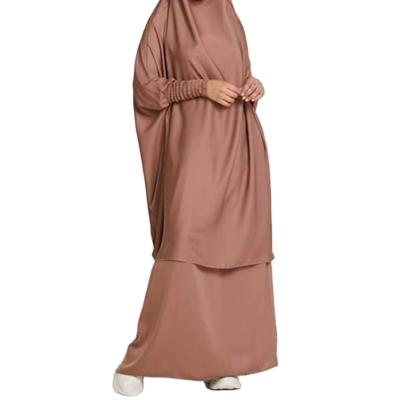 China 9 Colors Nida Khimar Jilbab Women Prayer Abaya Daily Casual Formal Islamic Muslim Clothing for sale